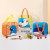 Student New Cartoon Lunch Bag Square Lunch Box Handheld Rice Bag Japanese Lunch Box Bag Lunch Box Insulated Freezer Bag