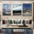 Architectural Landscape Oil Painting and Mural Decorative Painting Photo Frame Cloth Painting Decorative Calligraphy and Painting Hanging Picture Decoration Craft Sofa and Bedside