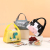 New Children's Monster Lunch Box Bag Insulated Bag Korean Cartoon Cute Pet Lunch Bag Small Thermal Bag