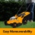 WORKSITE 2 Battery Lawn Mower Plastic 55L Garden Mower Grass