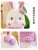 Factory Direct Sales New Bunny Doll Plush Toys Cute Backpack Adorable Rabbit Pillow Doll Sample Customization