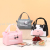 New Children's Monster Lunch Box Bag Insulated Bag Korean Cartoon Cute Pet Lunch Bag Small Thermal Bag