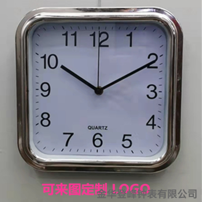 [Self-Produced and Self-Sold] 10-Inch 25cm Household Plastic Quartz Wall Clock round Clock Simple Wall Clock Wholesale