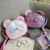 Children's Bags Sequin Cross Body Bag, Colorful Shiny Girl Cute Cartoon Stylish Princess Bag Small Bookbag Shoulder Bag