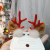 Christmas Antlers Fringe Hairpin Internet Celebrity 2021 New Elk Winter Headdress Cute Christmas Hairpin Hair Ornaments