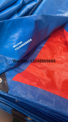 Orange new material PE waterproof cloth cloth tarpaulin factory direct professional custom
