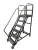 Ladder, Shelf, Aluminum Alloy Platform Ladder, Shelf Ladder, Upper Freight Ladder, Mobile Platform, Mobile Ladder