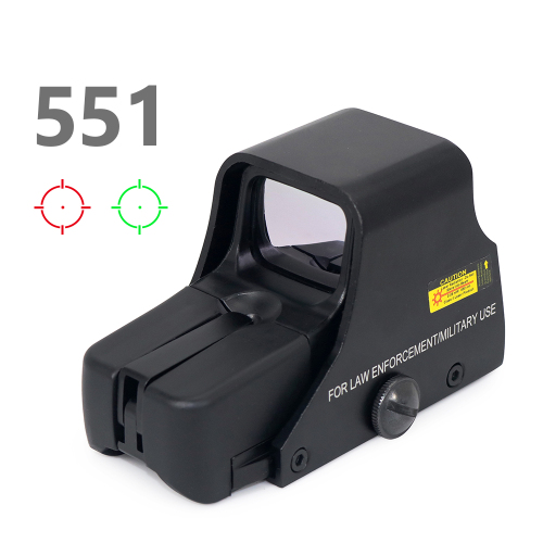 551 american red and green dot invisible holographic sight