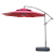 Outdoor Umbrella Patio Umbrella Sunshade Garden Outdoor Advertising Big Umbrella Custom Logo Balcony Sun Umbrella with Light