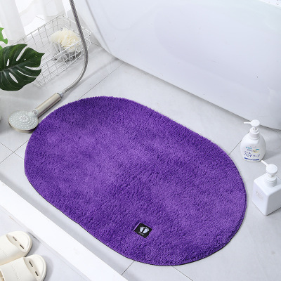 Household Entrance Bedroom Bath Absorbent Floor Mat Ins Simple Atmosphere Wholesale Bathroom Non-Slip Carpet Floor Mat
