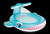 American Intex57440 Whale Water Spray Pool Baby Inflatable Pool Children Swimming Pool Inflatable Bath
