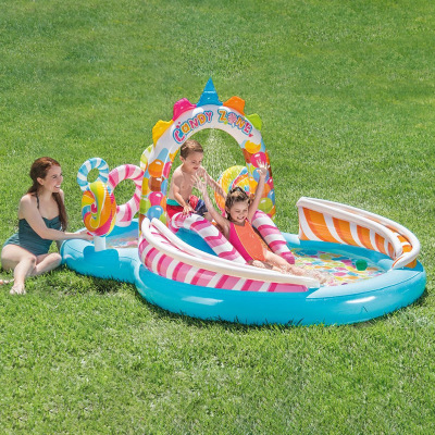 American Intex57149 Candy Park Eight-Shaped Park Pool Inflatable Children's Swimming Pool Bath