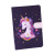 Unicorn Rainbow Magnetic Snap Cartoon Notebook Thickened Manufacturer Small Hard Shell Hand Account Student Cross-Border