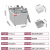 Electric Fryer with Double Cylinders and Double Sieves FY-8L-A Commercial Fryer Deep Fryer Fried Chicken Wing French Fries Equipment