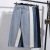 Women's Straight Jeans Loose New High Waist Petite Slimming Cropped Harem Dad Tappered Pants
