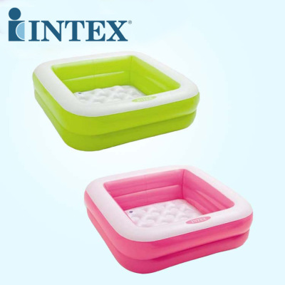 Intex from USA 57100 Baby Pool Double Thickened Square Pool Swimming Pool Bathtub
