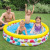 Intex from USA 58449 Rainbow Three-Circle Pool Children's Inflatable Swimming Pool Bath