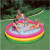 Original Intex57412 Fluorescent Three Ring Inflatable Pool Baby Swimming Pool Ocean Ball Pool
