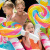 American Intex57149 Candy Park Eight-Shaped Park Pool Inflatable Children's Swimming Pool Bath