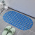 PVC Plain Oval Massage Bathroom Non-Slip Mat Bathroom Shower Room Bathtub Bath Non-Slip Mat Factory Direct Sales