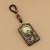 Vintage Handmade Nepal Elephant God Blackwood Thangka Car Key Ring Pendant Exotic Bag Hanging Ornaments