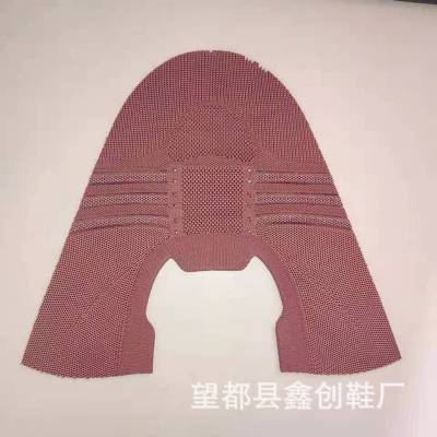 Factory Professional can be customed Integrated Socks Mouth Knit 3D Flyknit Breathable Upper Footwear Uppers