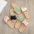 2021 New Korean Style Women's Slippers Summer Wear Fashionable All-Match Small Fresh Bow Non-Slip Flat Sandals