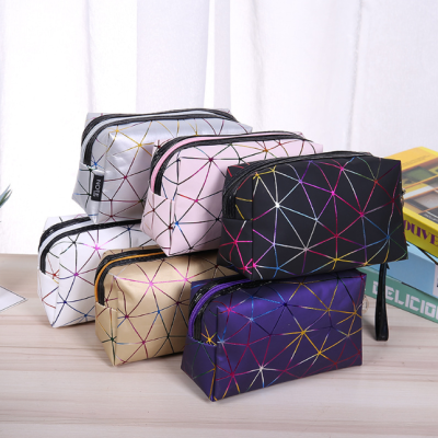 New Portable Cosmetic Bag Portable Simple Wash Bag Large Capacity Fashion Makeup Storage Bag