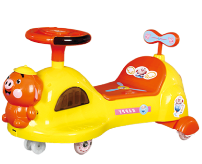 Baby Swing Car 1-6 Years Old Baby Car Baby Walker Sliding Luge Four-Wheel Baby Anti-Rollover Bobby Car