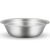 Stainless Steel Bowl Soup Plate Household Kitchen Sink Stainless Steel round Soup Bowl Creative Tableware Wholesale