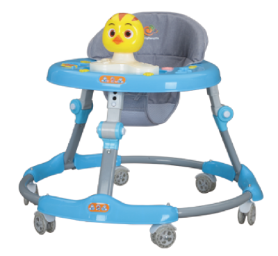 Baby Walker 7-Gear Adjustable Anti-O-Leg Anti-Flip Foldable 6-1 8yue Bao Starting Car