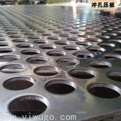 Factory Supply Stainless Steel Punched-Plate Galvanized Iron Plate Mesh Porous Wire-Wrap Board round Hole Perforated Punching Hole Meshes