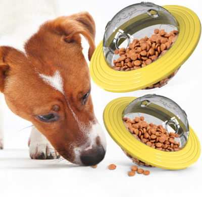 Dog Frisbee Leakage Food Feeder