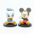 3 Sitting Mickey Donald Duck Winnie Bear Cute Cartoon Doll Cake Decoration Model Decoration Capsule Toy