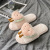 Live Hot Fluffy Slippers Women's Winter Cute Cartoon Indoor Flat Non-Slip Slipper Cotton Slippers Spot Foreign Trade