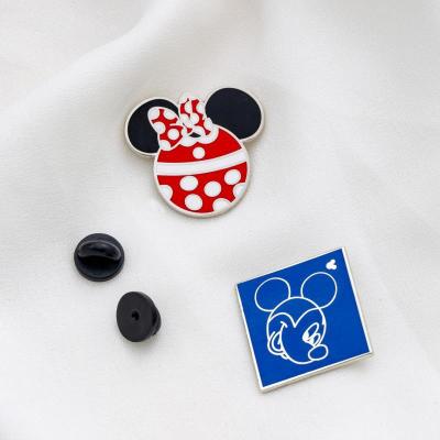 Alloy Special-Shaped Enamel Badge Custom Logo Medal Alloy Name Tag Frosted Epoxy Metal Cartoon Series Badge