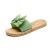 2021 New Korean Style Women's Slippers Summer Wear Fashionable All-Match Small Fresh Bow Non-Slip Flat Sandals