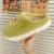 Women's Thick-Soled Height Increasing Slippers with Poop Feeling Winter Cute Warm Thickened Fleece Closed Toe Indoor Home Home Cotton Slippers