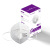 The Purple's A1 Face Mask FFP2 KN95 3D Unvalved Respirator