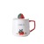 Creative Hand-Painted Strawberry Three-Dimensional Ceramic Cup Office Milk Breakfast Coffee Cup Student Mug Gift Cup
