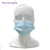 European Union En14683 Disposable Flat Face Mask Factory Three-Layer Non-Woven Meltblown Fabric Mask Wholesale
