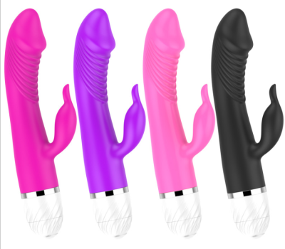 Adult Sexy Sex Product Silicone Double-Headed Vibration Massage Stick Female Masturbation Devices AV Stick