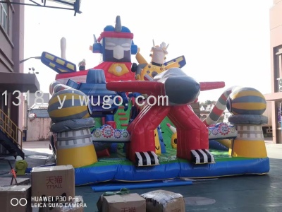Yiwu Factory Direct Sales Inflatable Toy Inflatable Castle Naughty Castle Inflatable Slide Pool Inflatable Trampoline Trampoline