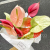 High Quality Anthurium Flowers Indoor Plants Balcony Office Artificial Flowers Bonsai Floor Flower Home Decoration
