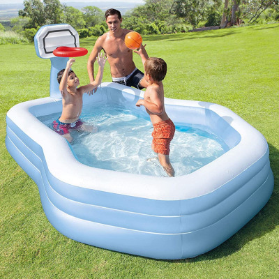 American Intex57183 Shooting Rectangular Pool Inflatable Entertainment Children's Swimming Pool Bath