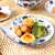 Japanese-Style Cherry Cat Ceramic Bowl Plate Rice Bowl Household Tableware Bowl Dish & Plate Set Small Bowl Dish & Plate