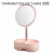 Led Make-up Mirror Luminous Makeup Mirror with Storage Drawer TV Mirror Makeup Mirror Drawer Mirror