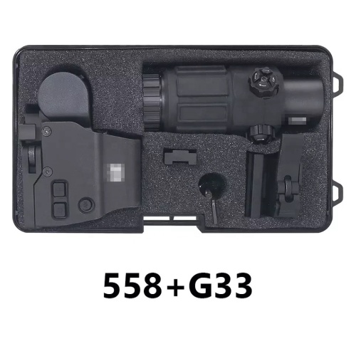 558 Holographic + G33 Barrage Tactical Holographic Sight Combo Set Black Version