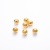 Factory Direct Sales in Stock Wholesale Hollow Beads DIY Handmade Hairpin Hairpin Retro-Style Accessories Floral Ball