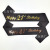 Factory Customized Black Onion Powder Cloth Face Stamping 21-Year-Old Happy 21 Birthday Shoulder Strap Ceremonial Belt